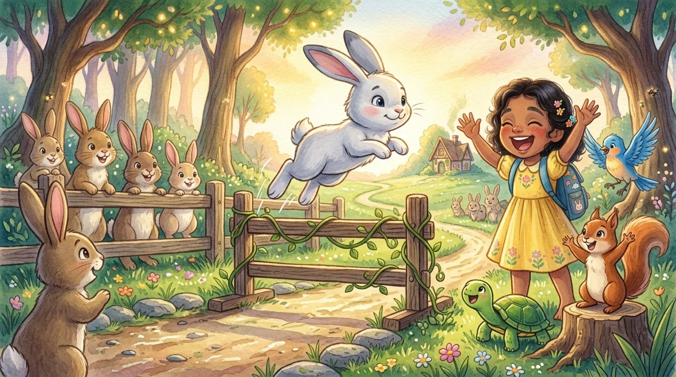 image about 🐰 ليلى والأرنب الذي لا يستطيع القفز