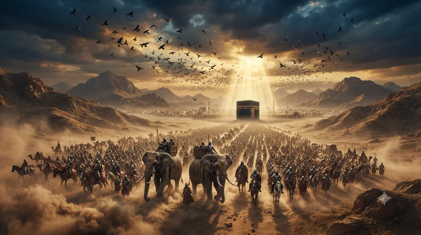 image about قصة أصحاب الفيل.. معجزة حماية الكعبة ونهاية جيش أبرهة