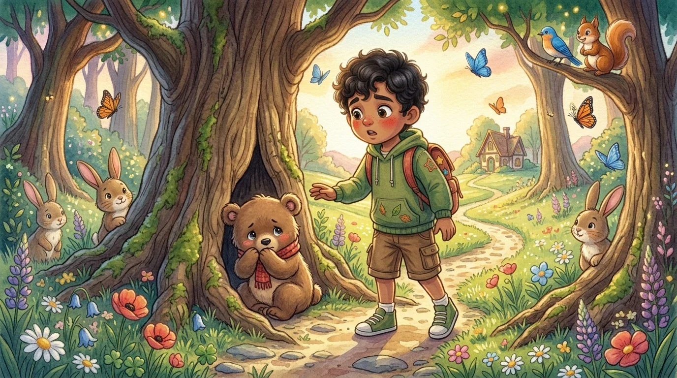 image about 🐻 تيمو والدب الصغير الذي نسي طريقه