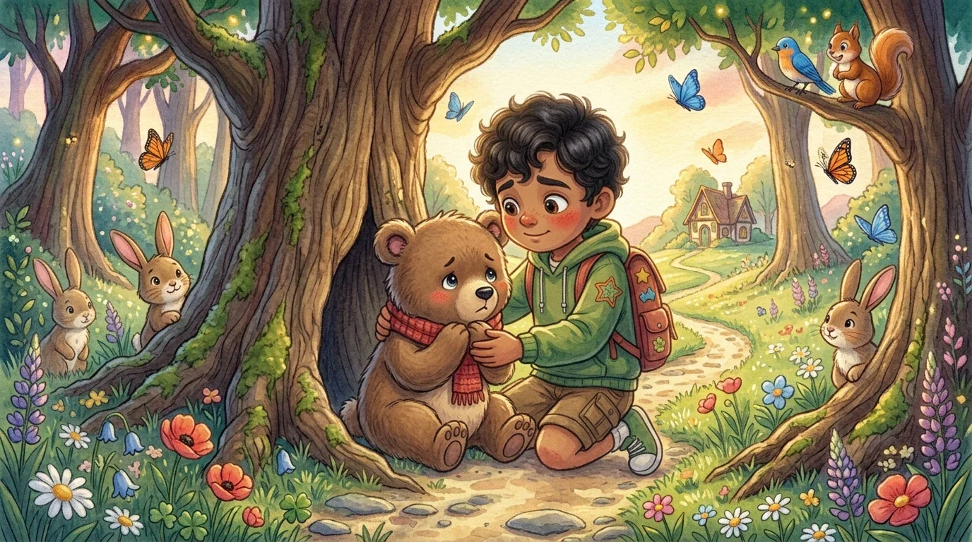 image about 🐻 تيمو والدب الصغير الذي نسي طريقه