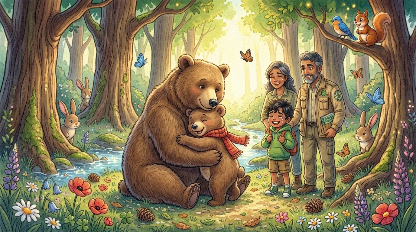 image about 🐻 تيمو والدب الصغير الذي نسي طريقه