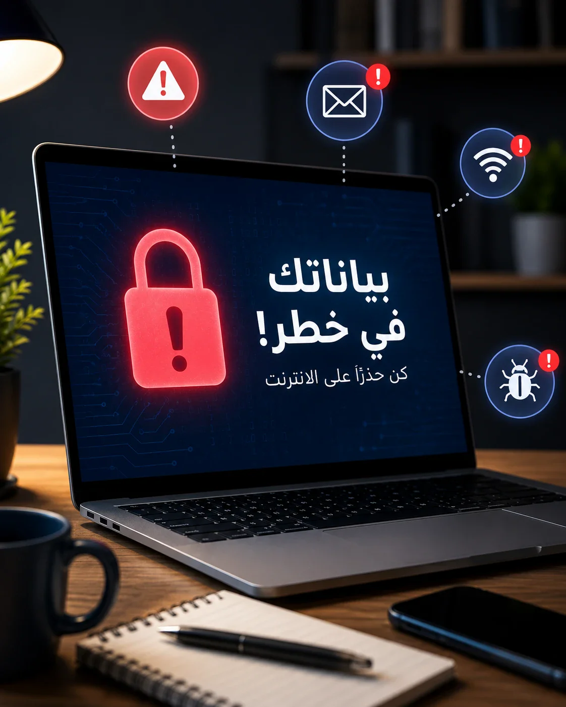 image about 7 أخطاء تقنية قد تعرض بياناتك للخطر