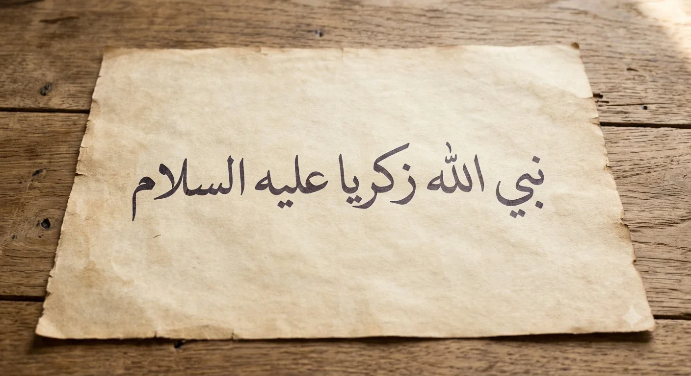 image about قصة سيدنا زكريا عليه السلام 