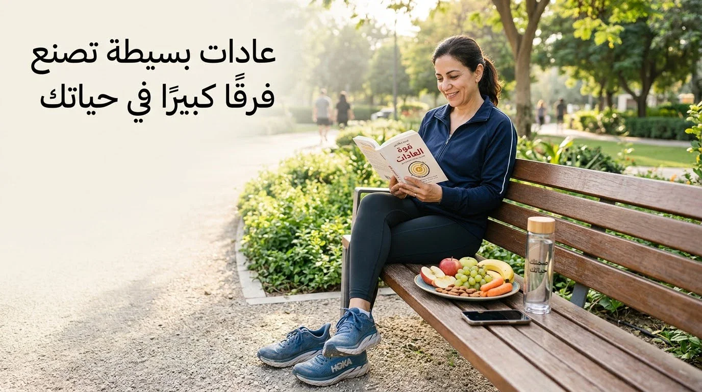 image about 🌟 عادات بسيطة تصنع فرقًا كبيرًا في حياتك: دليل عملي لحياة أفضل