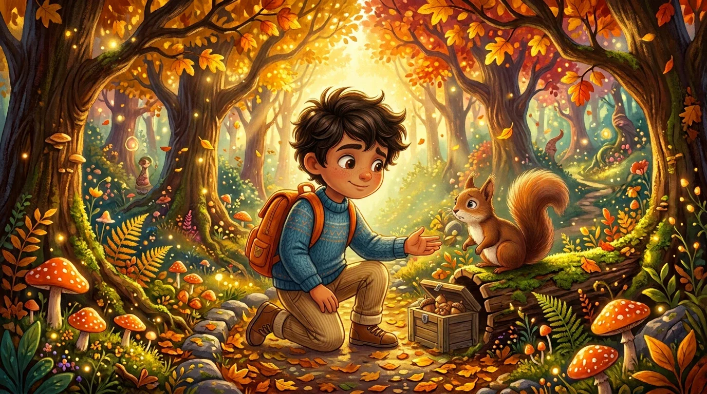 image about 🐿️ سليم والسنجاب الذي أخفى الحقيقة