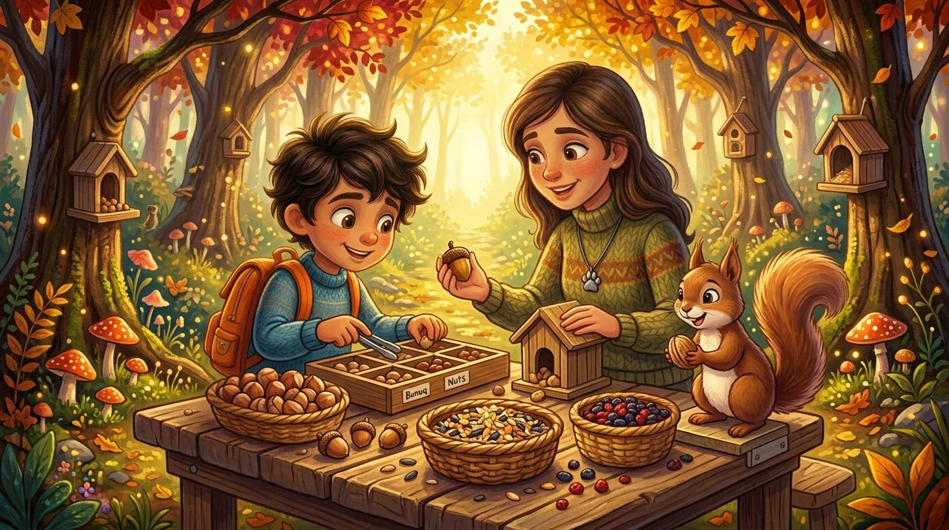image about 🐿️ سليم والسنجاب الذي أخفى الحقيقة