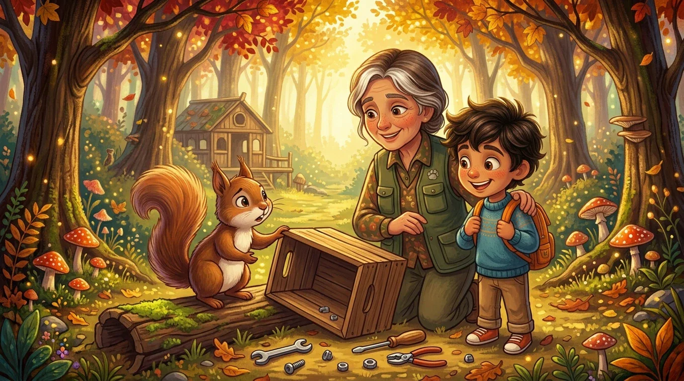 image about 🐿️ سليم والسنجاب الذي أخفى الحقيقة
