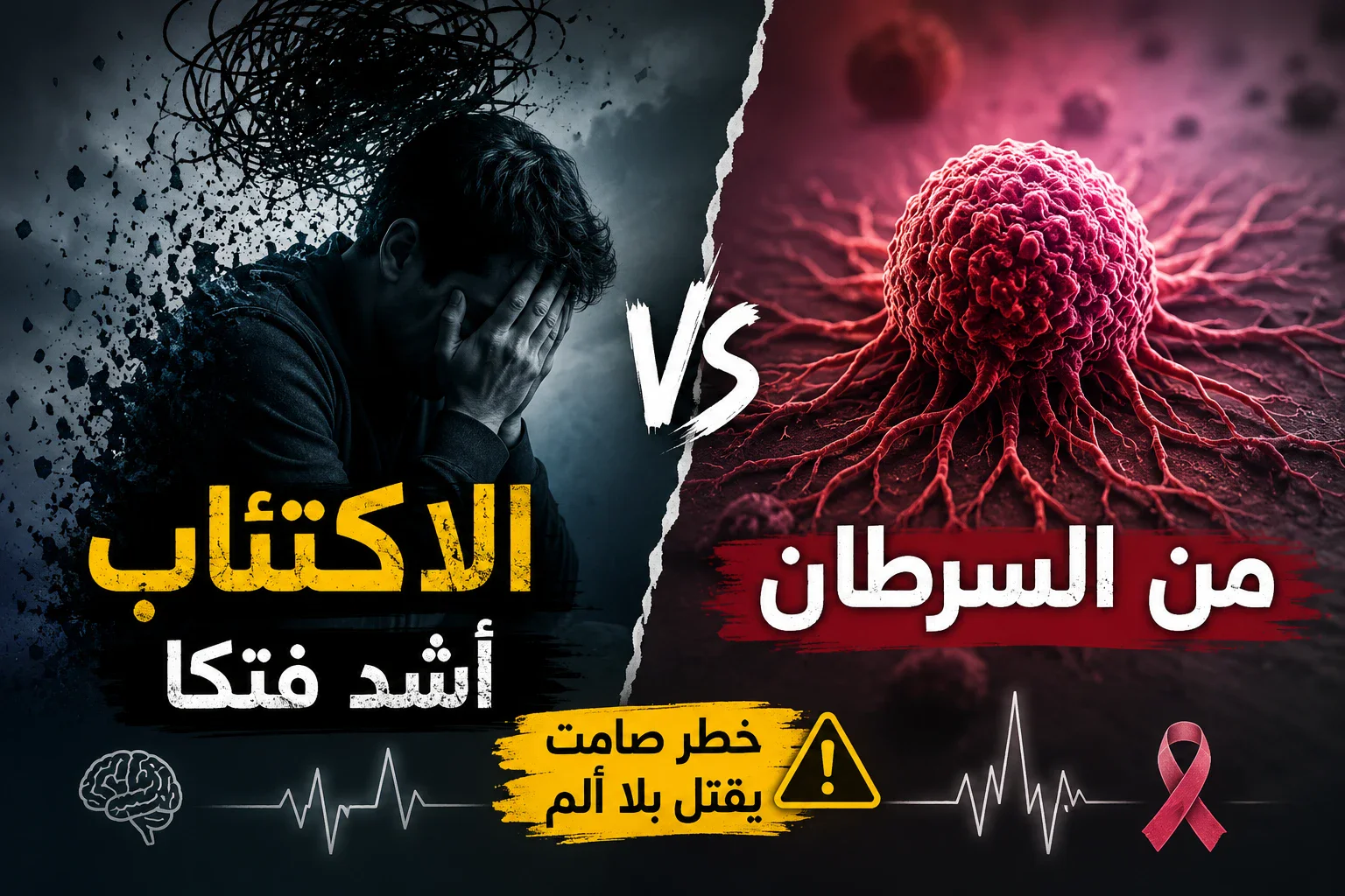 image about الاكتئاب أشد فتكًا من السرطان