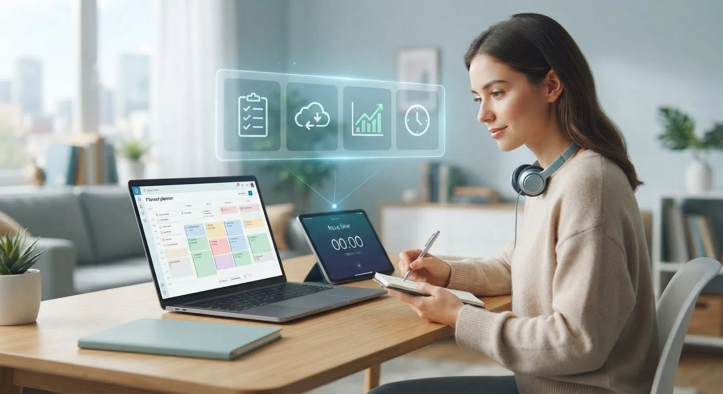 image about فن تنظيم الوقت الرقمي: كيف تضاعف إنتاجيتك بأحدث أدوات التنظيم؟