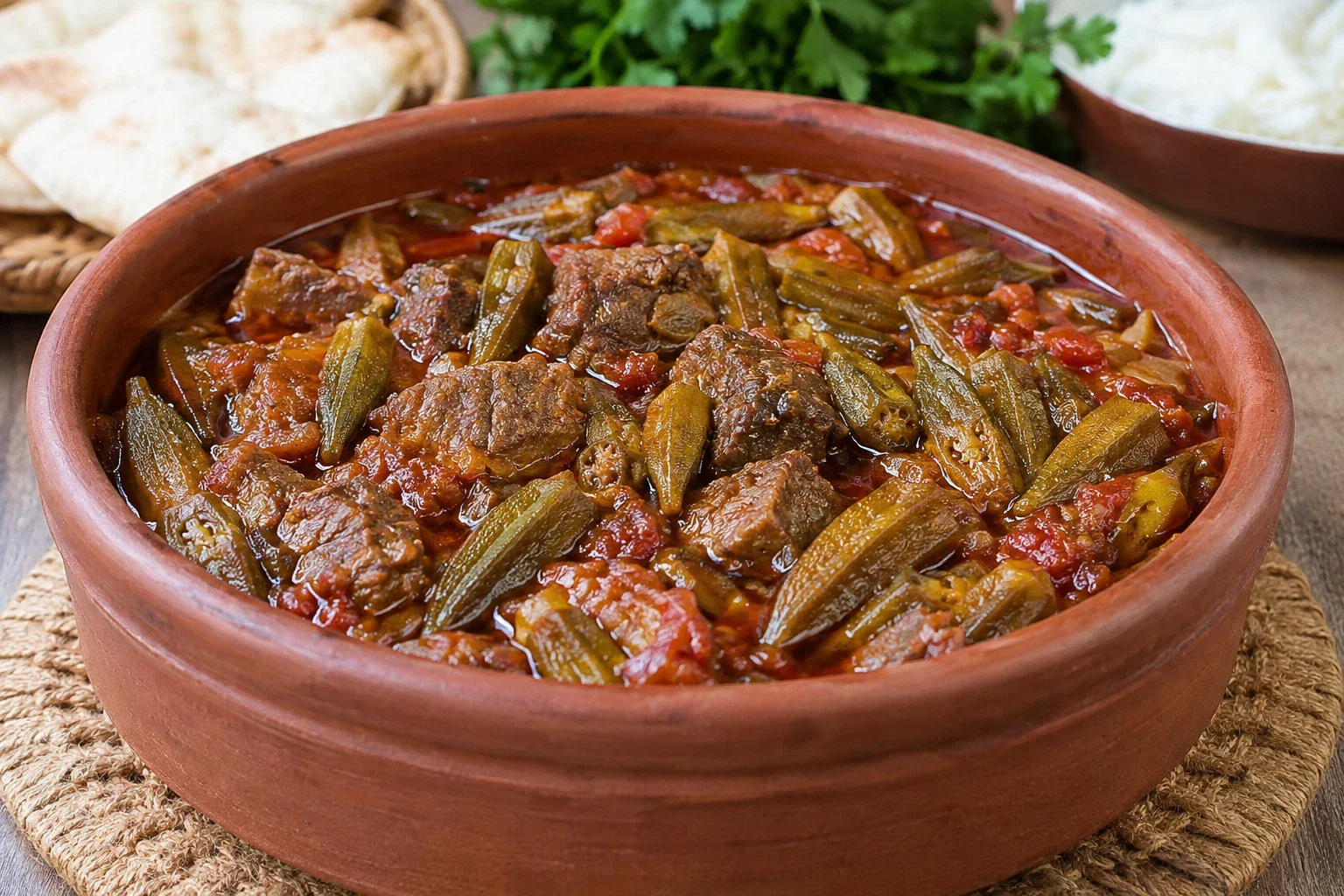 image about طريقة عمل طاجن البامية باللحمة في الفرن.. وصفة مصرية بطعم لا يُقاوم