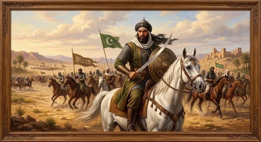image about خالد بن الوليد: سيف الله المسلول وقائد الفتوحات الخالد