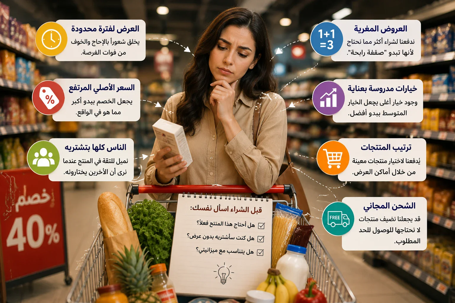 image about لماذا نشتري أشياء لا نحتاجها؟ 7 حيل نفسية تجعلنا ننفق أموالنا دون أن نشعر