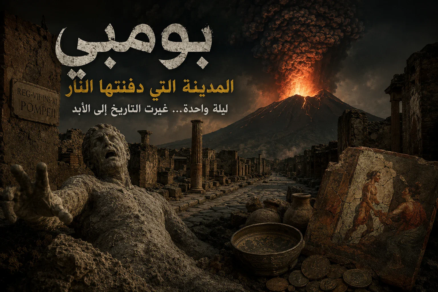 image about بومبي… المدينة التي دفنها البركان وبقيت تحكي قصتها بعد 2000 عام