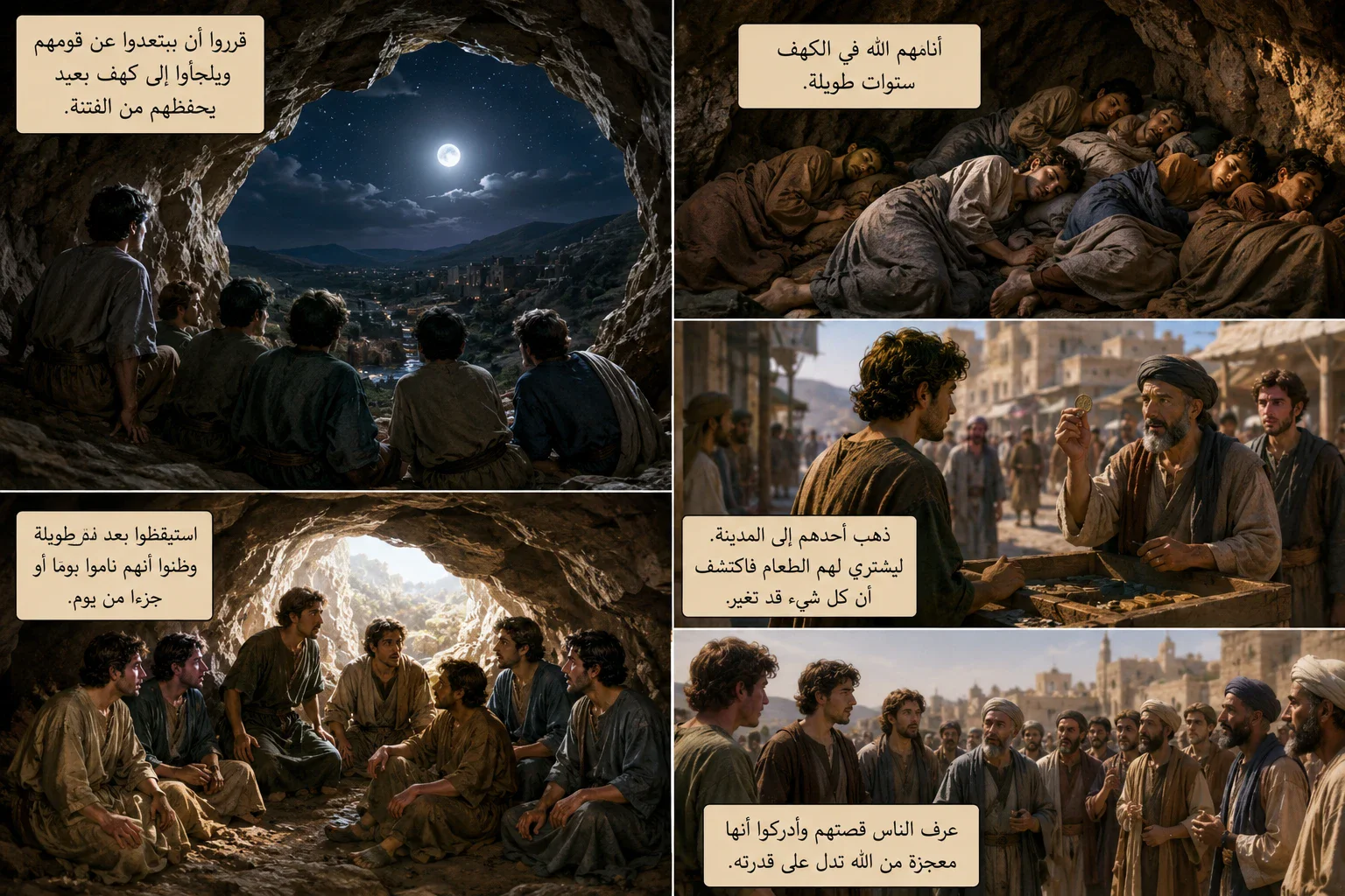 image about قصة اصحاب الكهف
