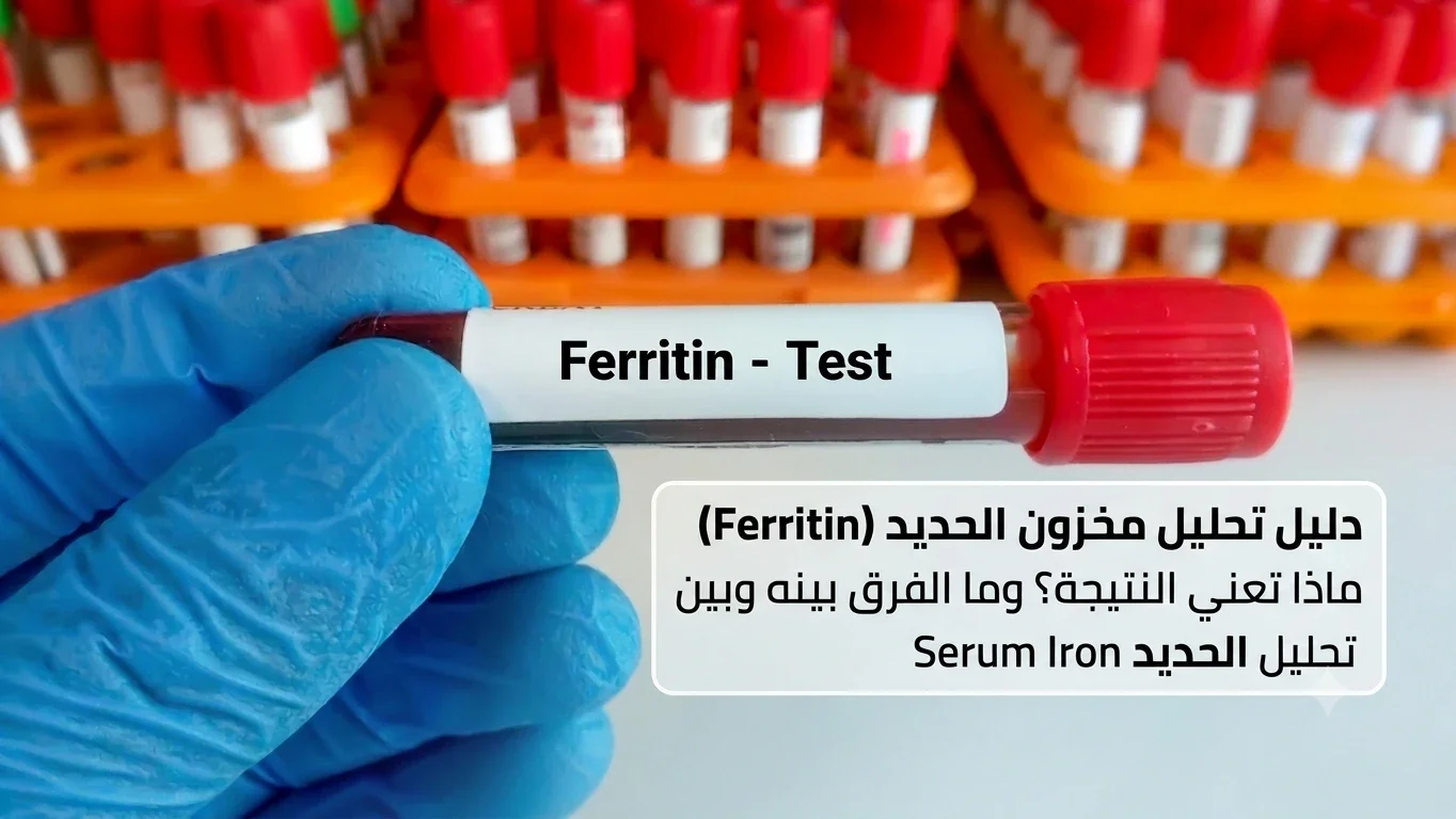 image about تحليل مخزون الحديد (Ferritin)،ماذا تعني النتيجة؟ وما الفرق بينه و بين تحليل الحديد في الدم (Serum Iron)؟