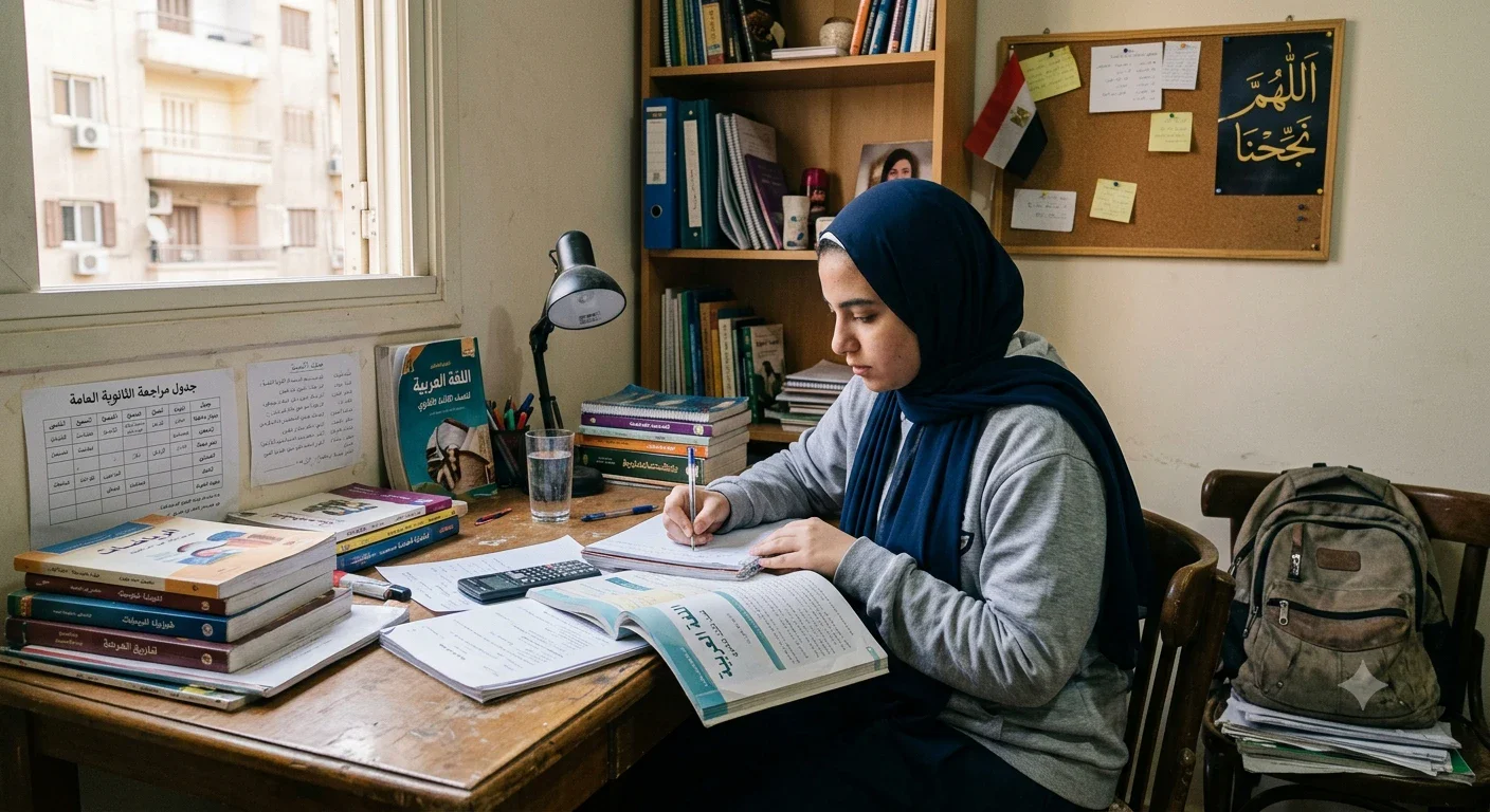 image about الثانوية العامة.. من ضغط الامتحانات إلى حلم المستقبل 🎓✨