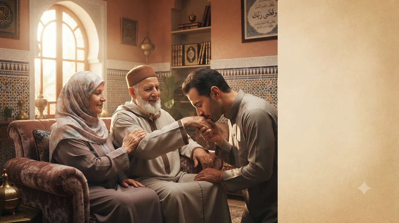 image about بر الوالدين: فضله وأهميته وأجمل صور الإحسان إليهما