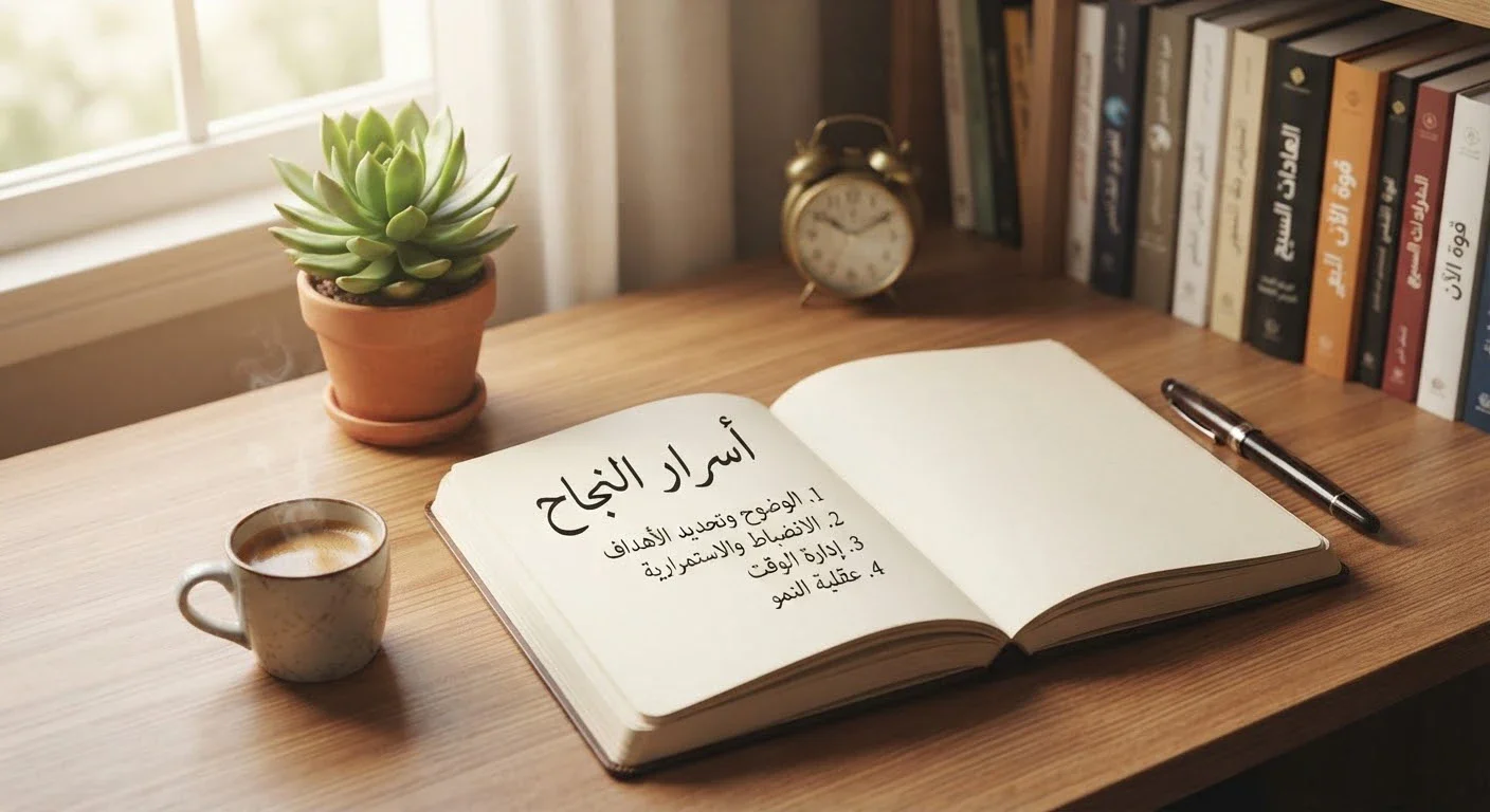 image about أسرار النجاح الحقيقي: العادات اليومية والعقلية التي تصنع الفارق في حياتك