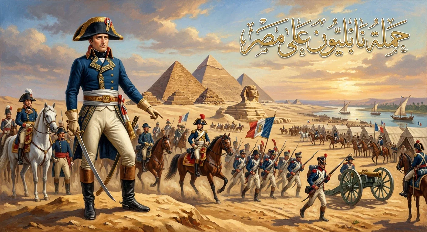 image about حملة نابليون بونابرت على مصر: