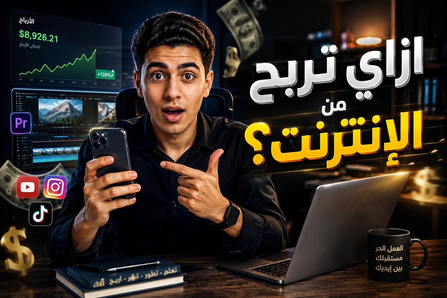 image about الربح من الإنترنت: كيف تبدأ طريقك نحو دخل حقيقي من المنزل؟