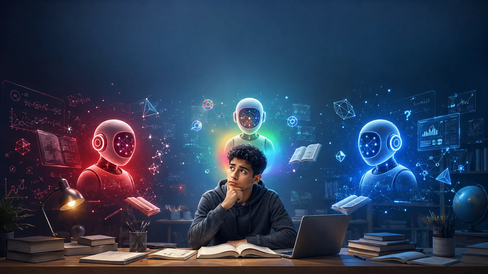image about ChatGPT vs Gemini vs DeepSeek للطالب المصري: مين الأفضل في 2026؟