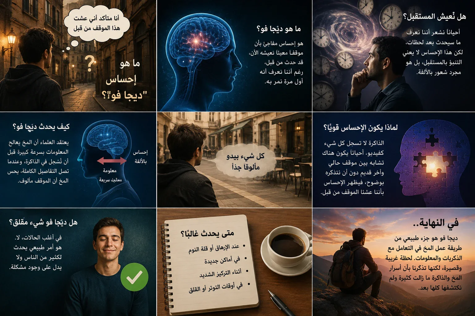 image about اي سر الإحساس إن الموقف حصل قبل كده و بيتعاد مره تانيه ..و ازاي بنحس ب كدا اصلا
