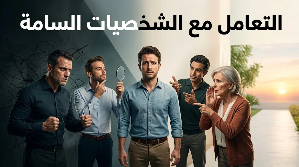 image about  العلاقات السامة وأنواع الشخصيات وكيفية التعامل معها بحكمة