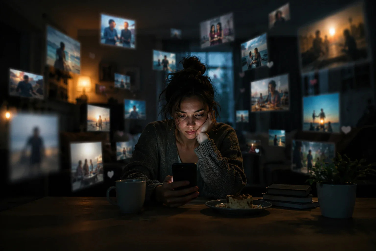 image about هل أصبحت حياتنا محتوى بدلًا من أن تكون حياة؟ عندما يتحول العيش إلى عرض دائم أمام الآخرين