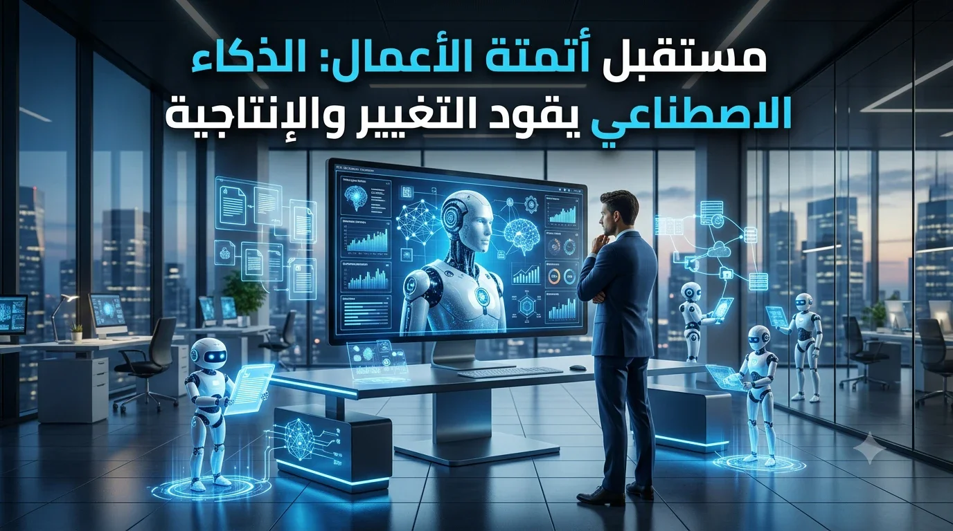 image about أتمتة الأعمال والذكاء الاصطناعي: كيف تتغير الشركات ويصبح العمل أكثر ذك