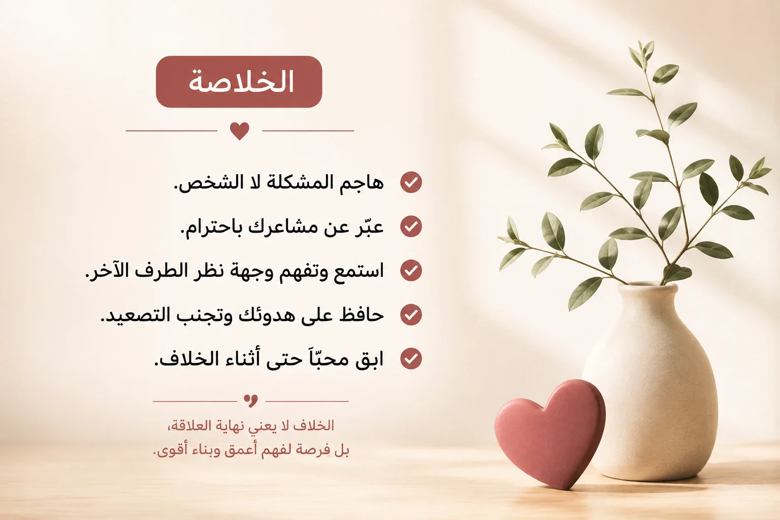 image about 👑القاعدة الذهبية في التعامل مع الخلافات