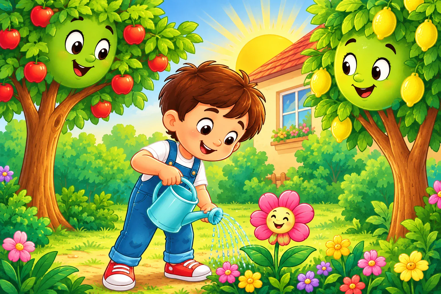 image about سامي و حديقته المتعاونة 