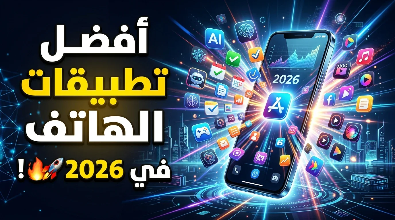 image about أفضل تطبيقات الهاتف التي ستغير طريقة استخدامك لهاتفك في 2026! تطبيقات مذهلة يجب أن تجربها