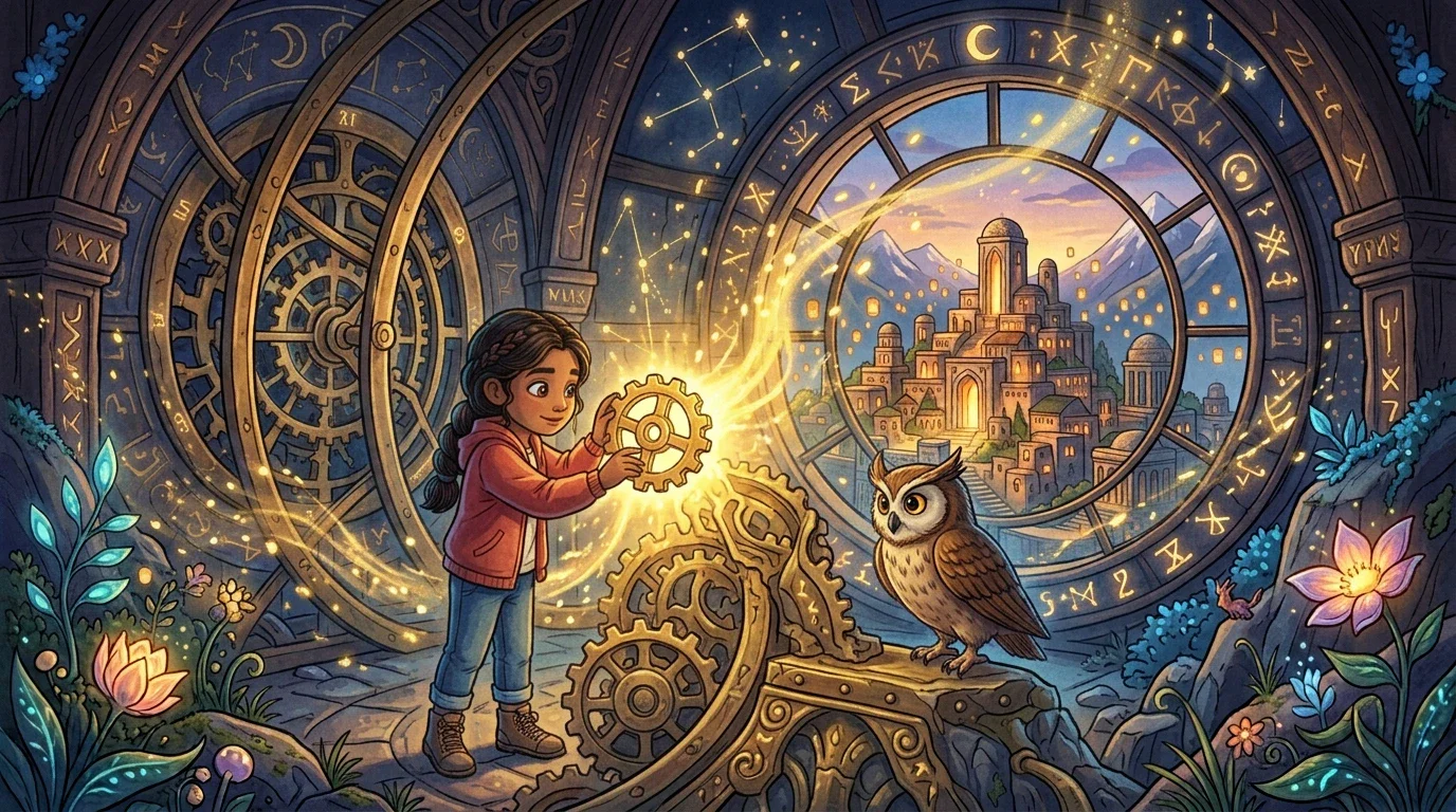 image about 🦉 يارا ومفتاح المدينة المخفية