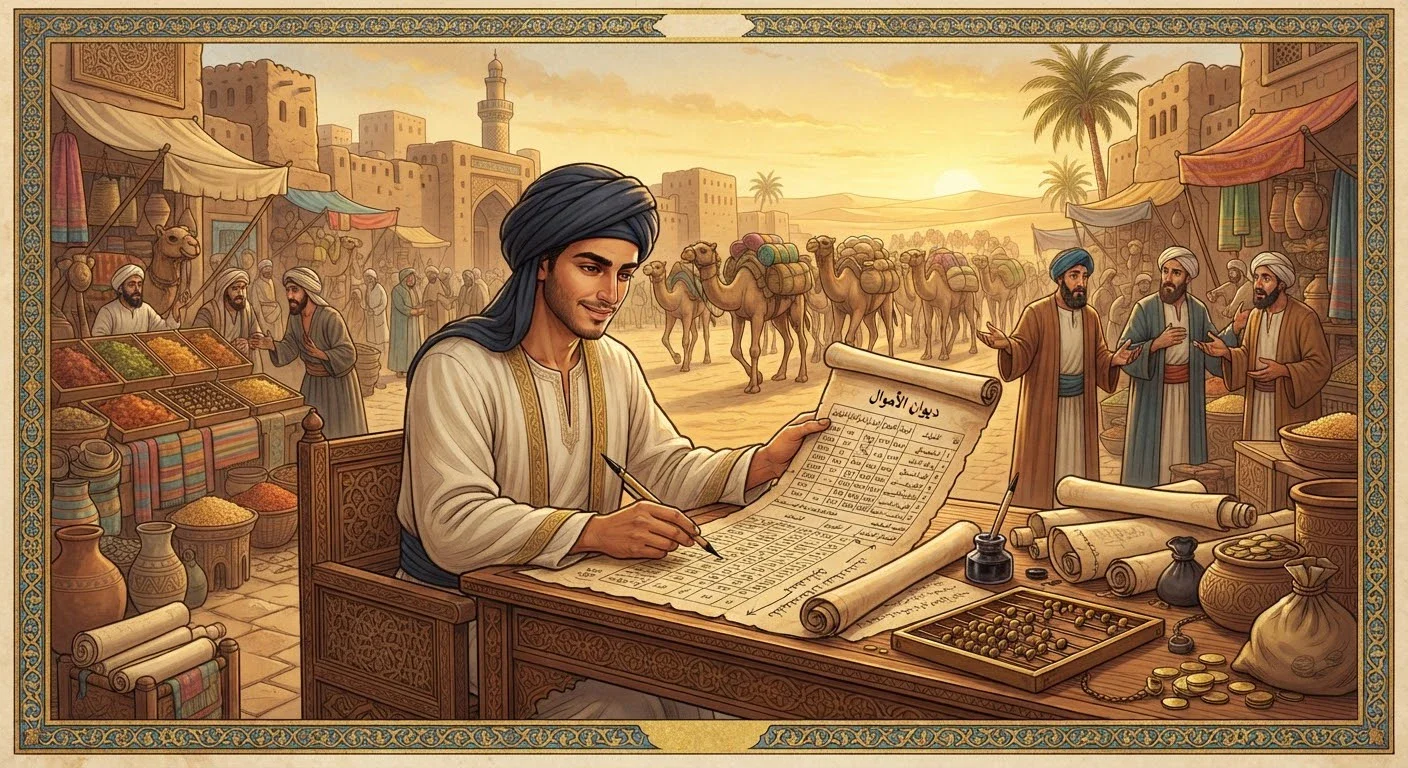 image about حكاية التاجر زيد الذي استبق عصره واستخدم تحليل البيانات وقواعد الحكمة لإدارة الأموال وتحقيق النجاح الاستثماري