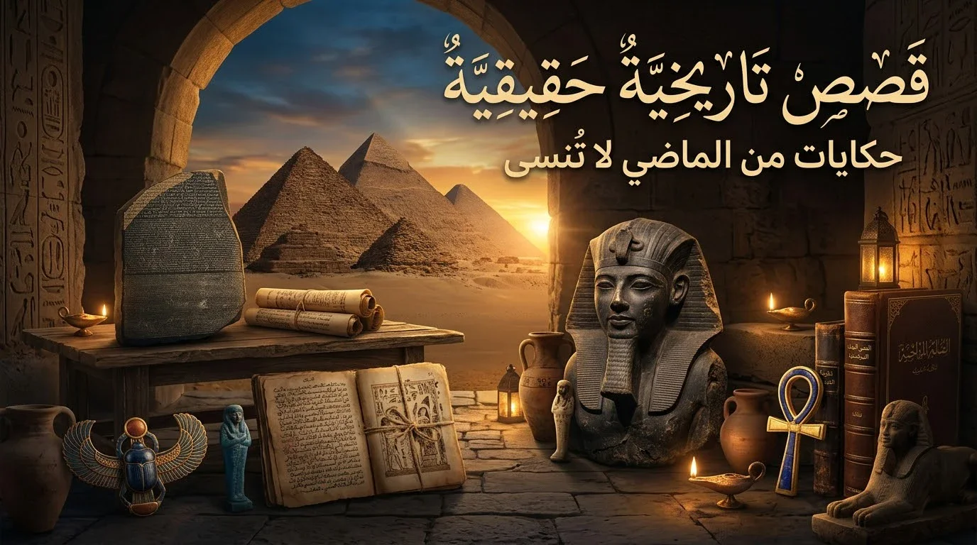 image about 📜✨ قصص تاريخية حقيقية: حكايات من الماضي تكشف أسرارًا ودروسًا لا تُنسى