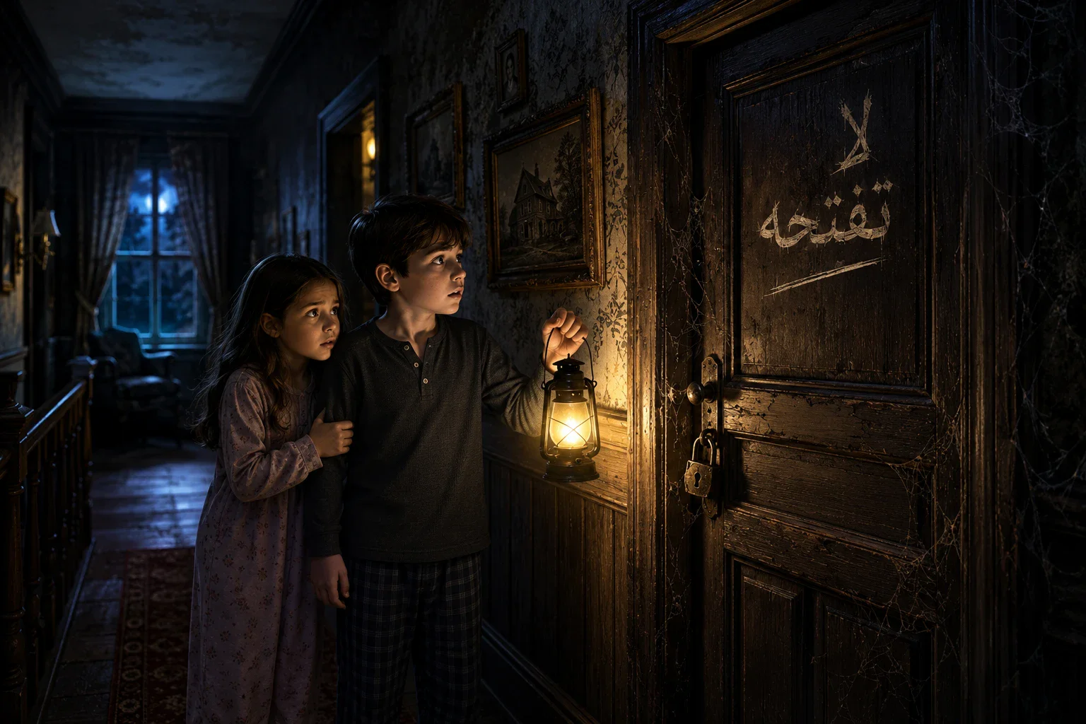 image about الباب الذي لا يجب فتحه 🚪👻