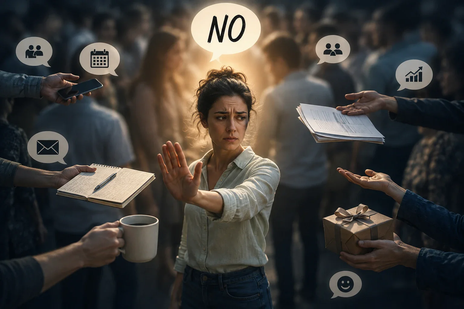 image about لماذا يصعب علينا قول «لا»؟ عندما يصبح إرضاء الآخرين على حساب أنفسنا