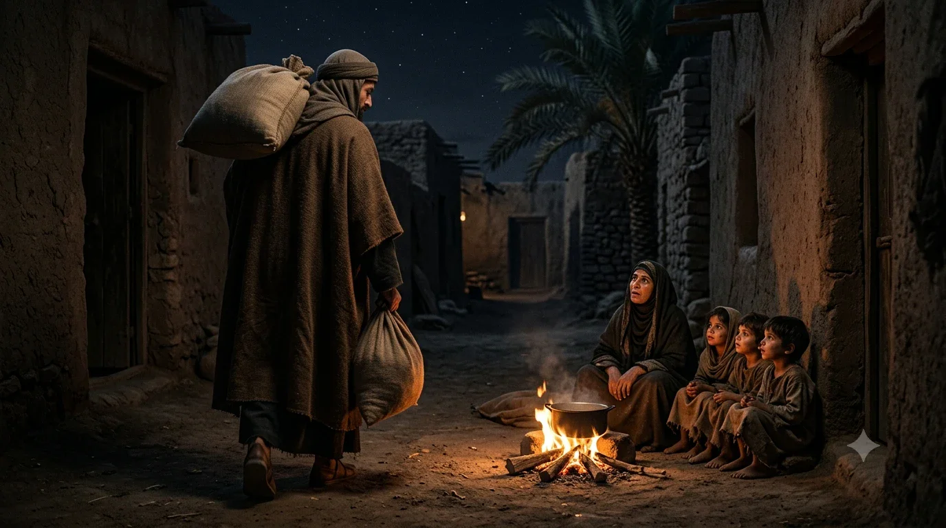 image about عمر بن الخطاب والمرأة وأطفالها قصة عظيمة في العدل والرحمه.