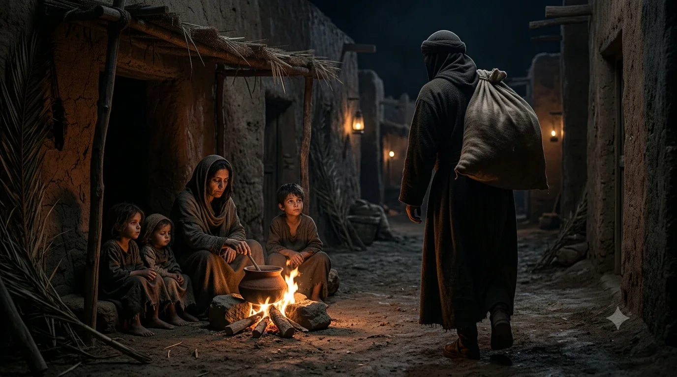 image about عمر بن الخطاب والمرأة وأطفالها قصة عظيمة في العدل والرحمه.
