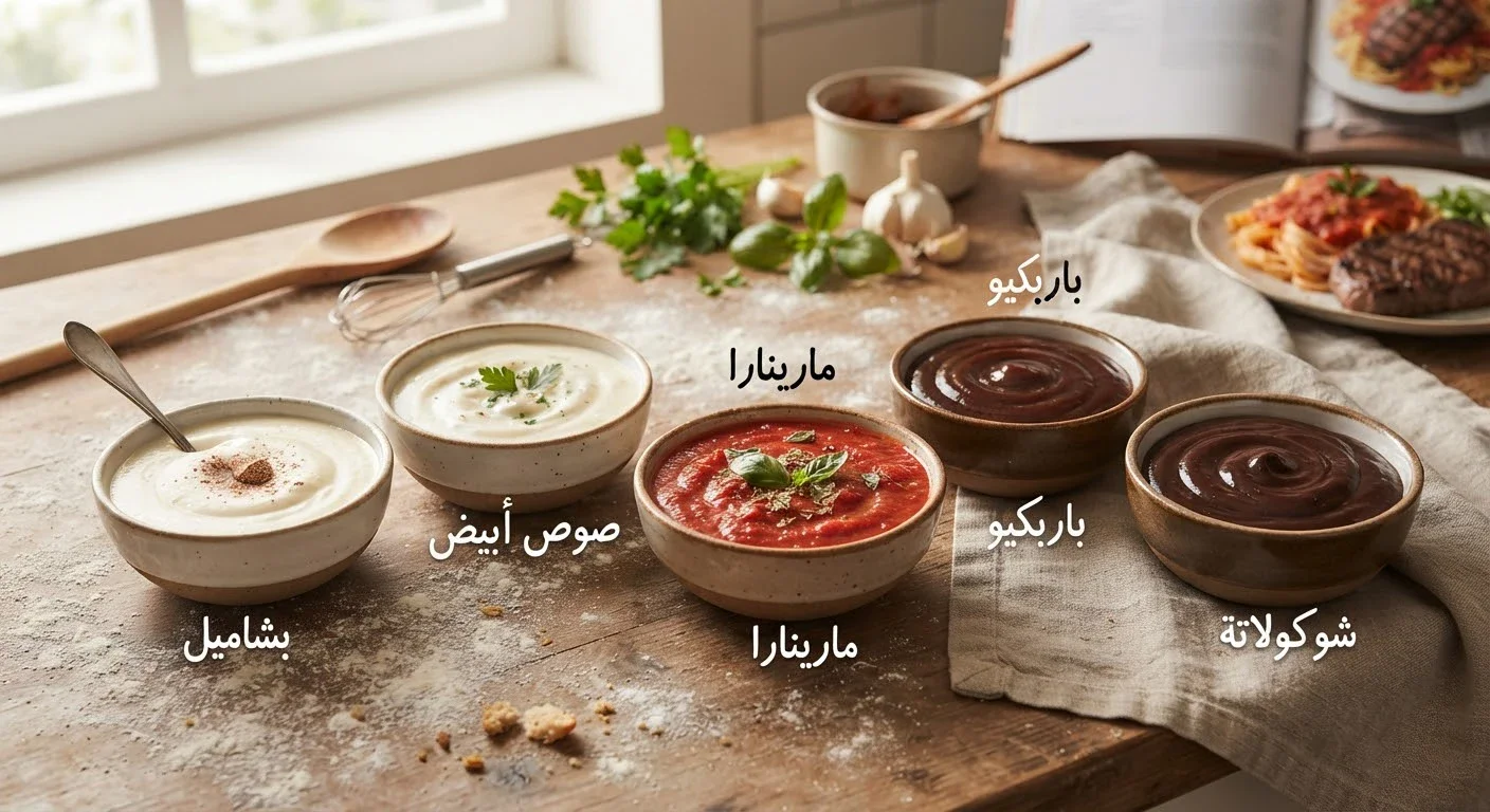 image about أسرار الصوصات المنزلية: دليلك الشامل لرفع مستوى أطباقك بمذاق ينافس أشهر المطاعم
