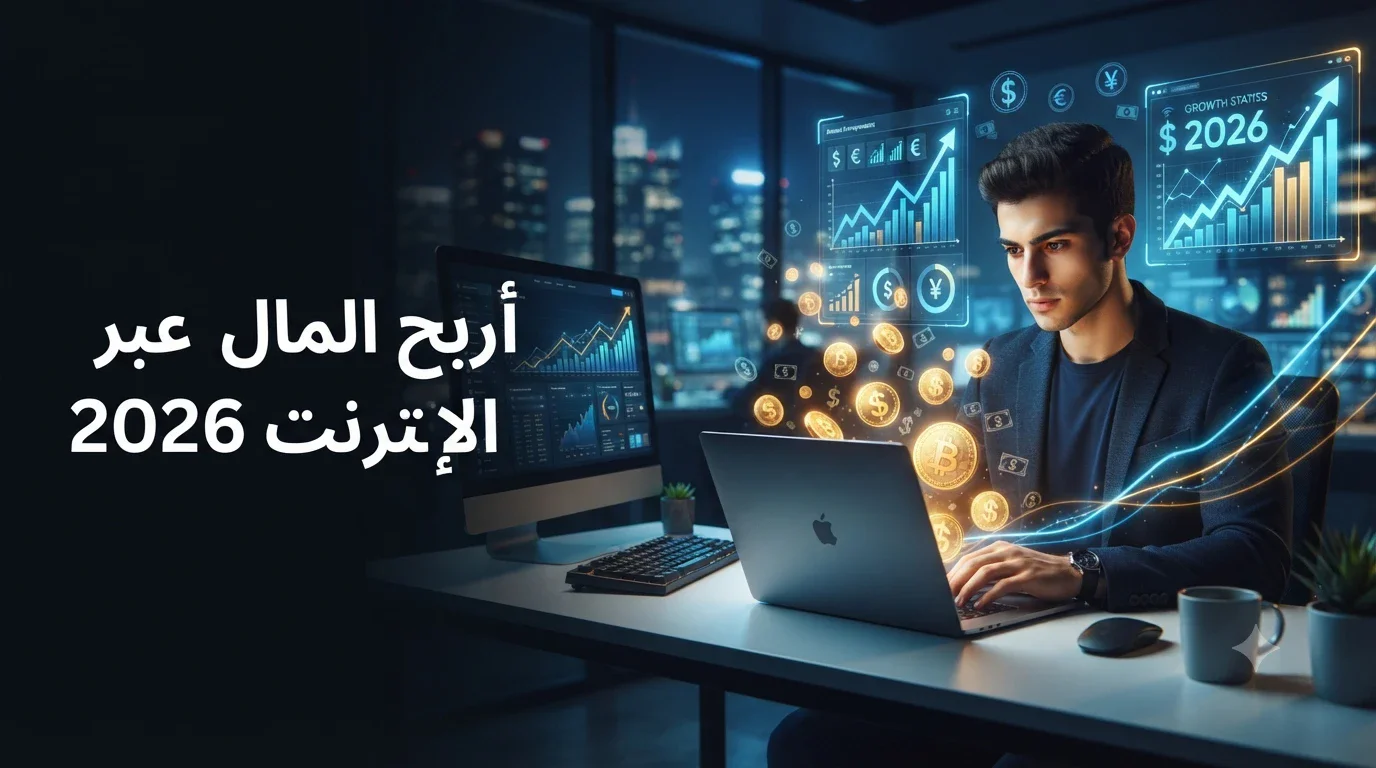 image about الربح من الإنترنت في 2026: دليلك العملي لبناء دخل حقيقي من مهاراتك