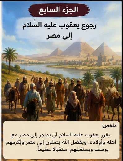 image about الجزء السابع — لقاء يوسف بأبيه وتمام النعمة