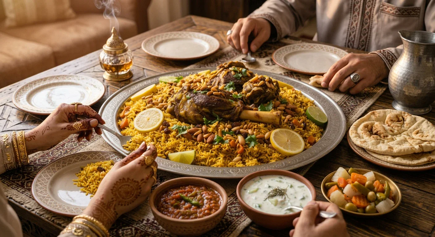 image about طريقة عمل الكبسة السعودية باللحم: السر الأصلي للنكهة والبهارات