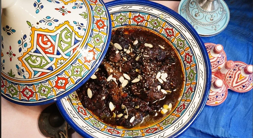 image about أسرار الطاجين المغربي باللحم والبرقوق: دليل الطهي الأصيل خطوة بخطوة