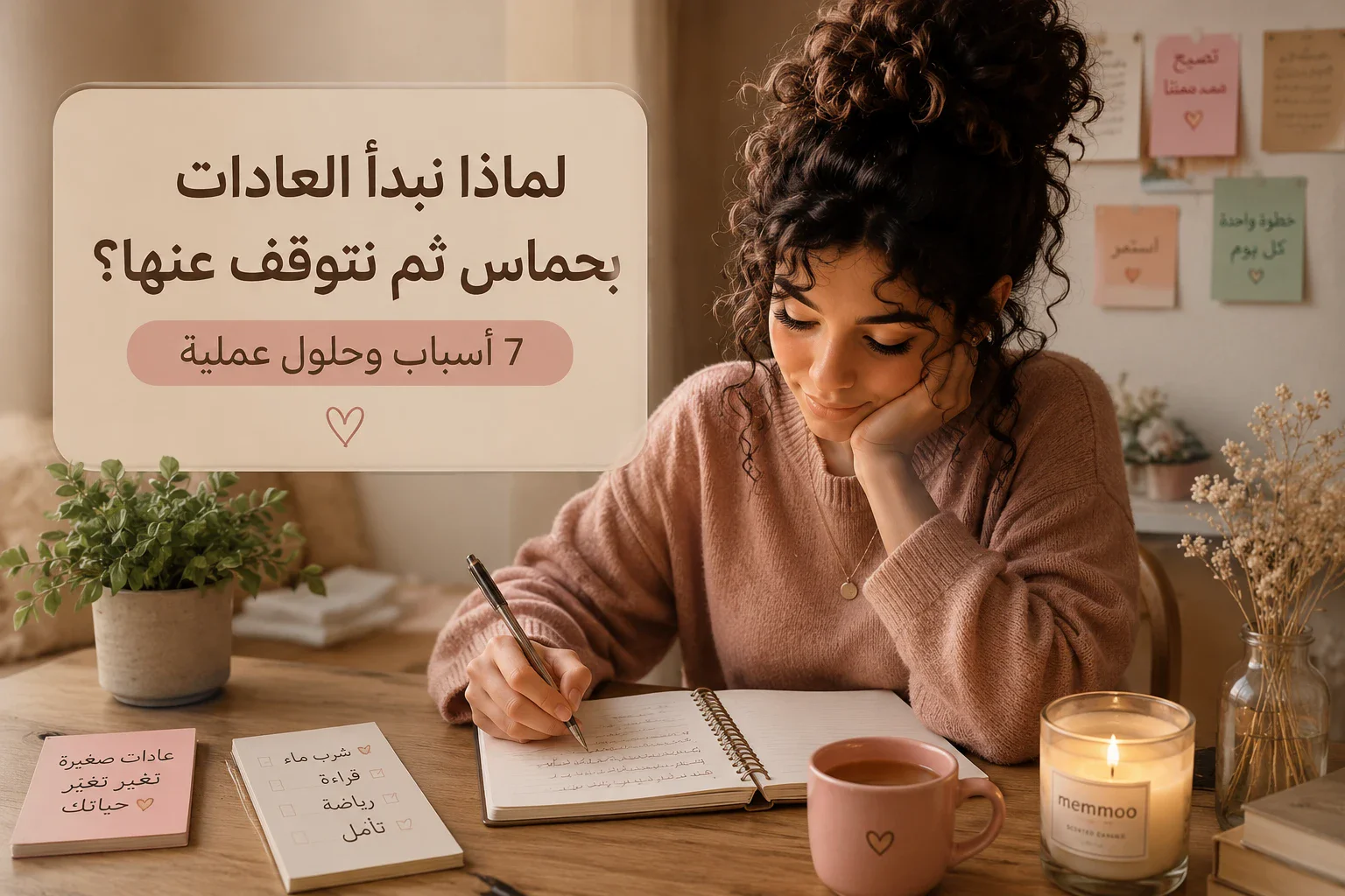 image about لماذا نبدأ العادات بحماس ثم نتوقف عنها ؟ 7 اسباب وحلول عمليه . 