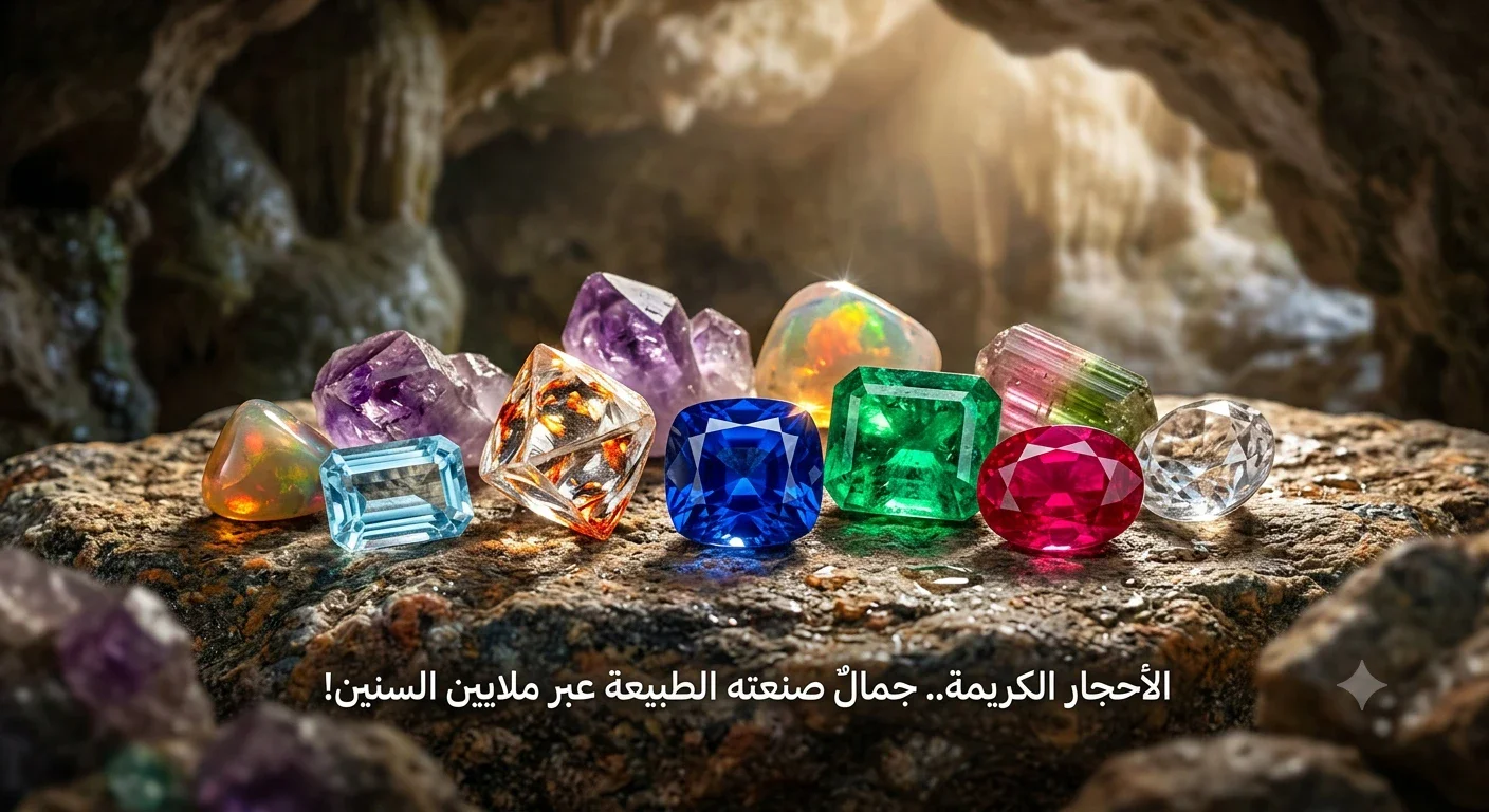 image about  الأحجار الكريمة.. كنوز الطبيعة التي تجمع بين الجمال والقيمة
