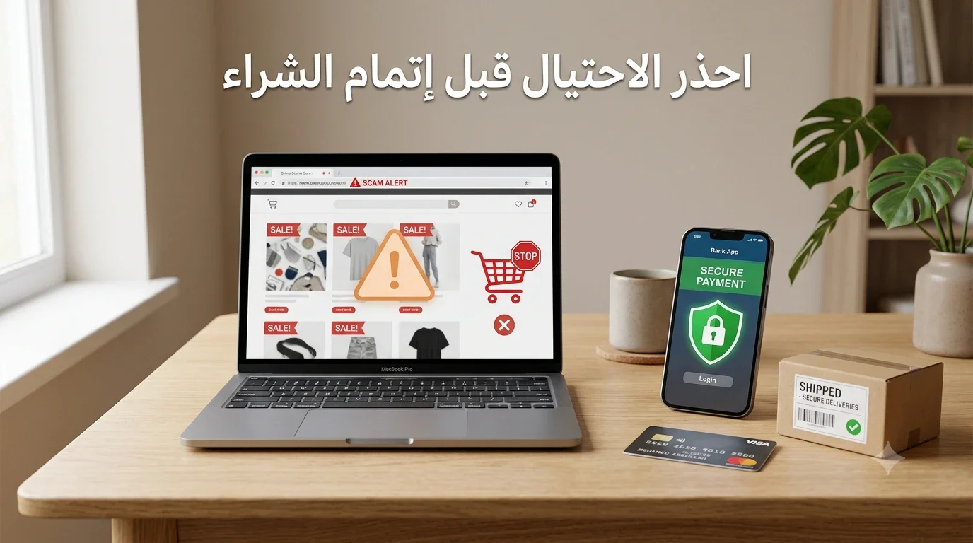 image about التسوق عبر الإنترنت بأمان: كيف تتجنب الاحتيال وتحمي بياناتك؟
