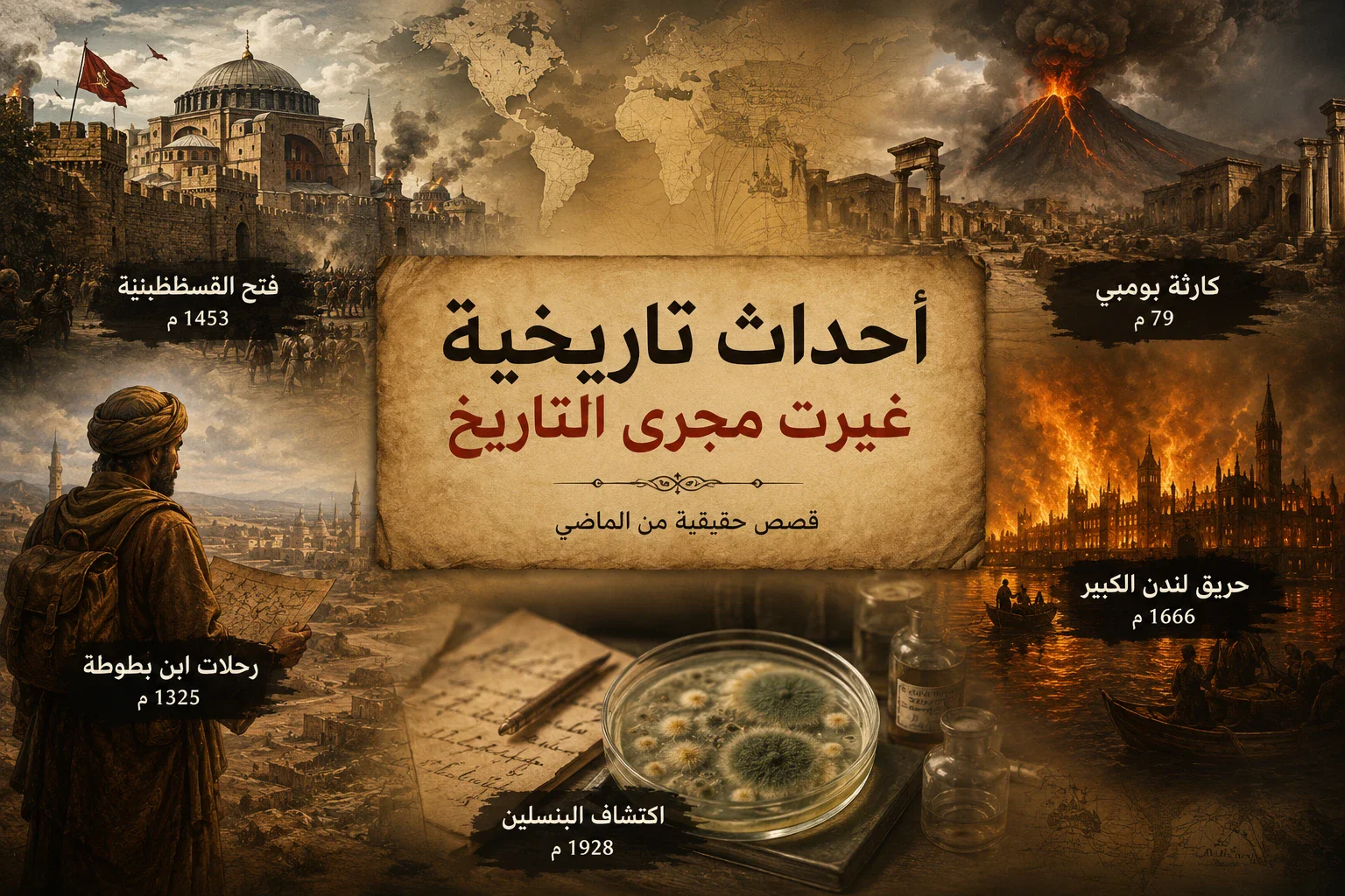 image about أحداث تاريخية غريبة لا تُصدق: قصص حقيقية غيّرت مجرى التاريخ