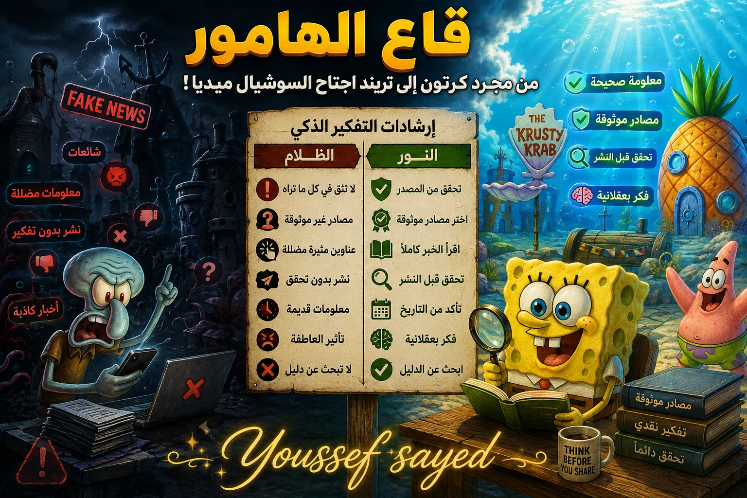 image about قاع الهامور.. كيف تحولت مدينة سبونج بوب الخيالية إلى تريند اجتاح السوشيال ميديا؟ 🐠🌊