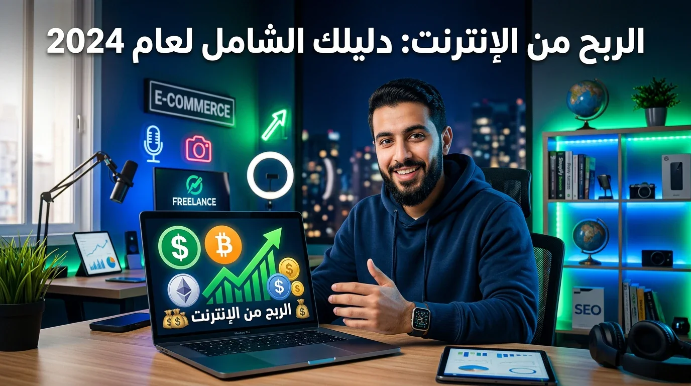 image about كيف تربح من الإنترنت؟ أفضل طرق تحقيق دخل حقيقي بدون تعقيد